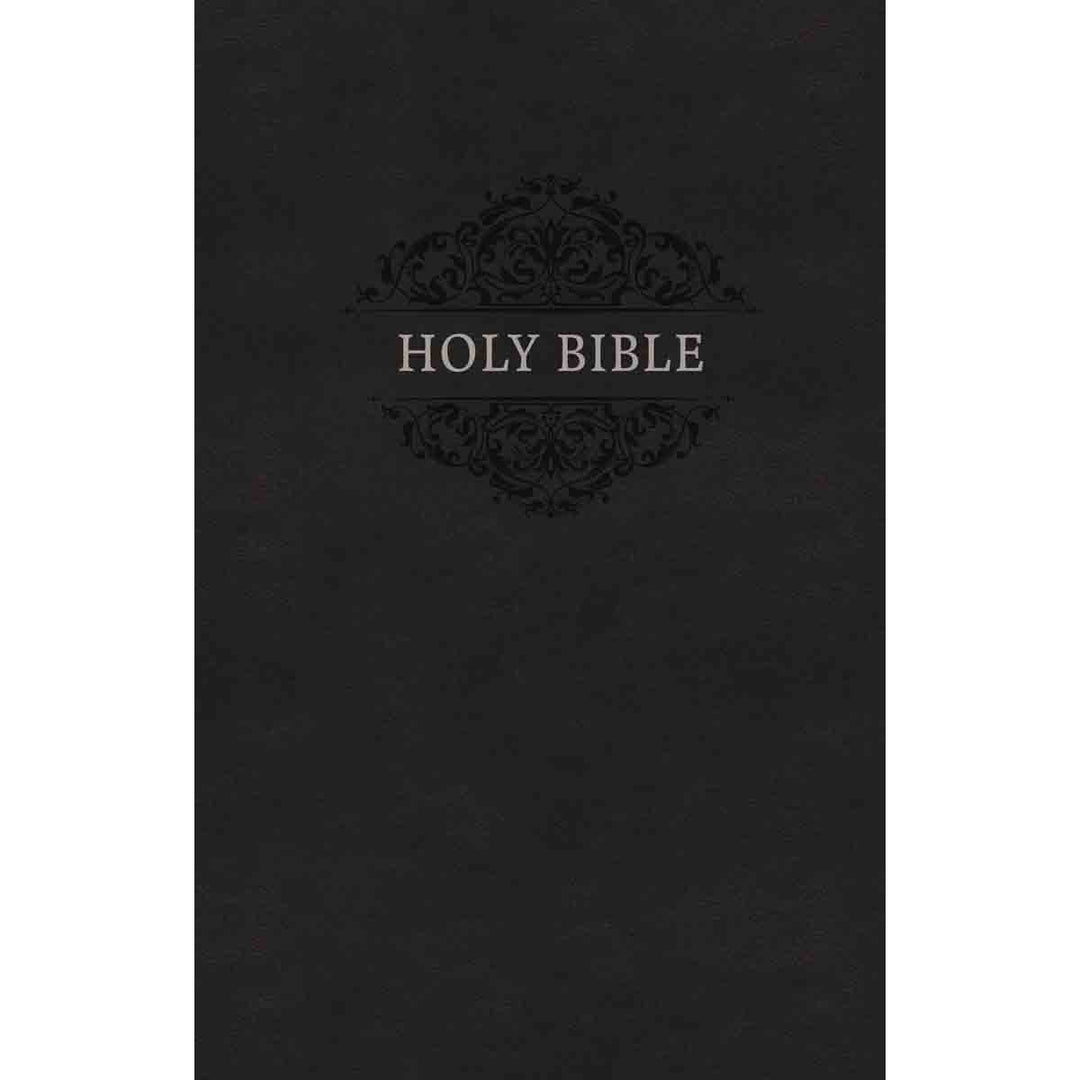 NKJV Holy Bible Soft Touch Edition Black (Comfort Print)(Imitation Leather)