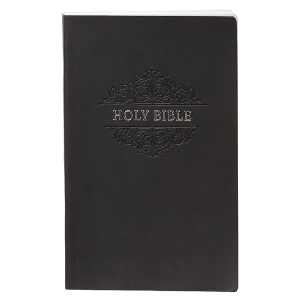 NKJV Holy Bible Soft Touch Edition Black (Comfort Print)(Imitation