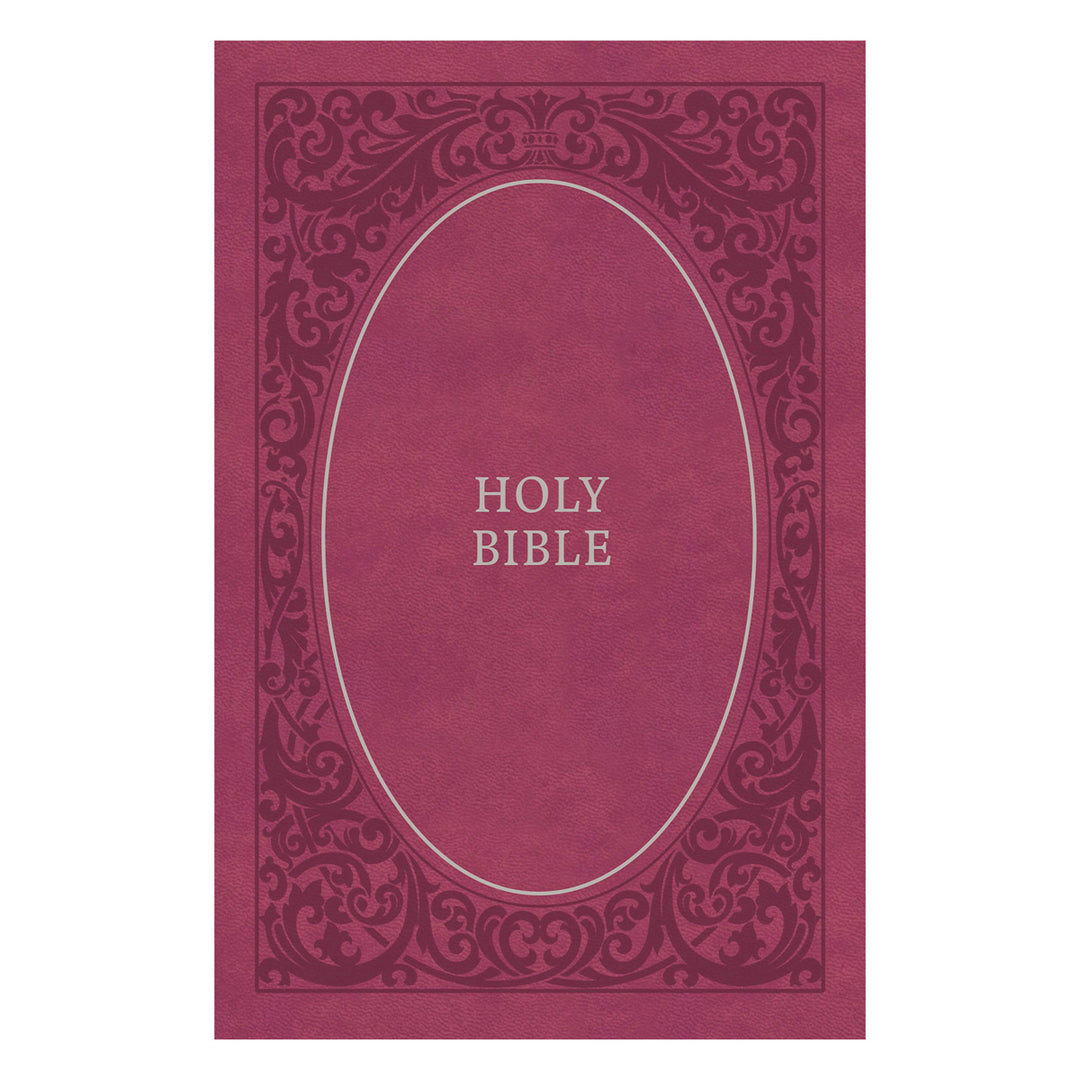 NKJV Holy Bible Soft Touch Edition Pink (Comfort Print)(Imitation Leather)