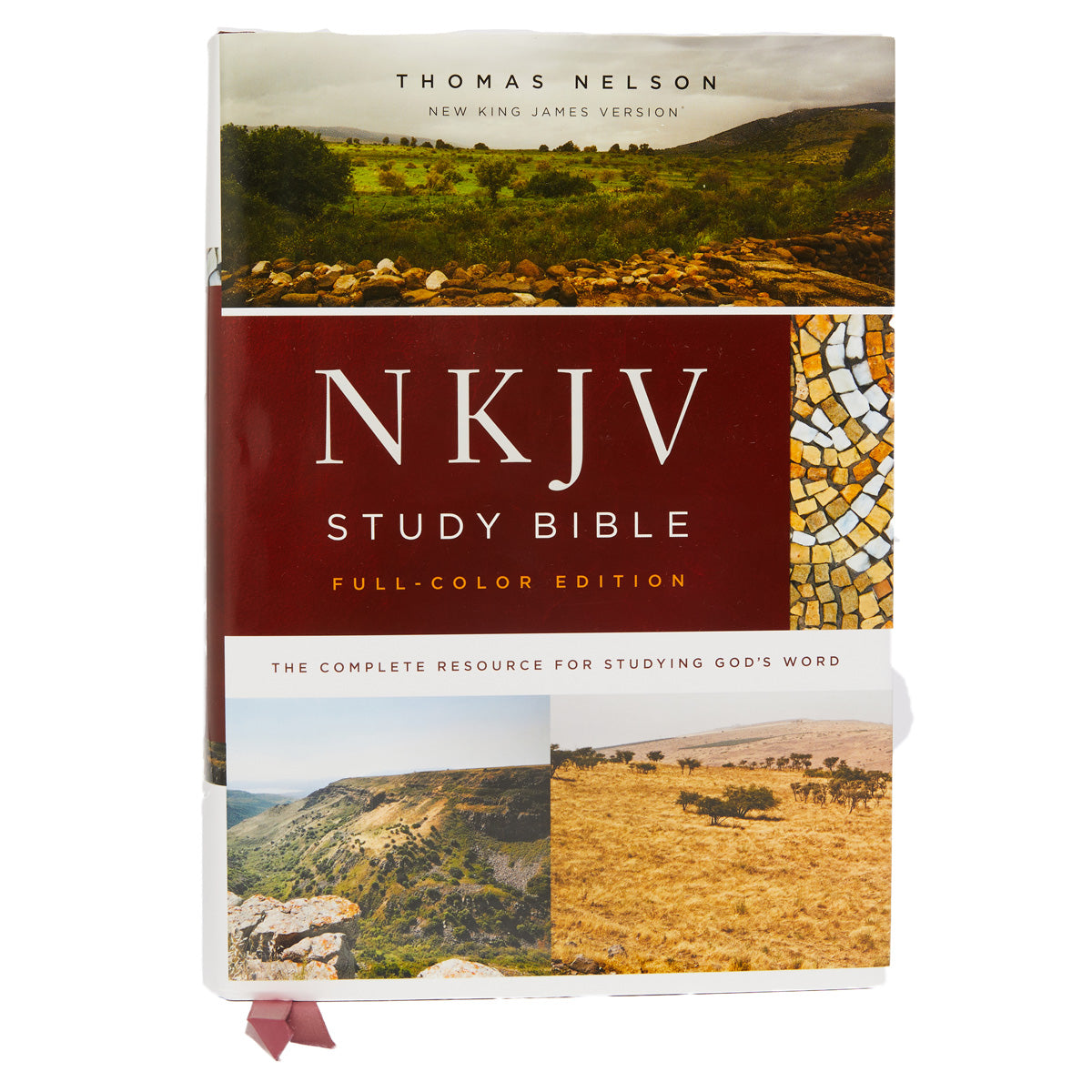 NKJV Study Bible Red Letter Complete Full Color (Comfort Print)(Hardcover)
