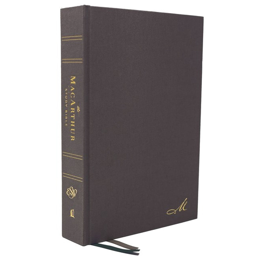ESV MacArthur Study Bible 2nd Edition Brown (Comfort Print)(Hardcover)