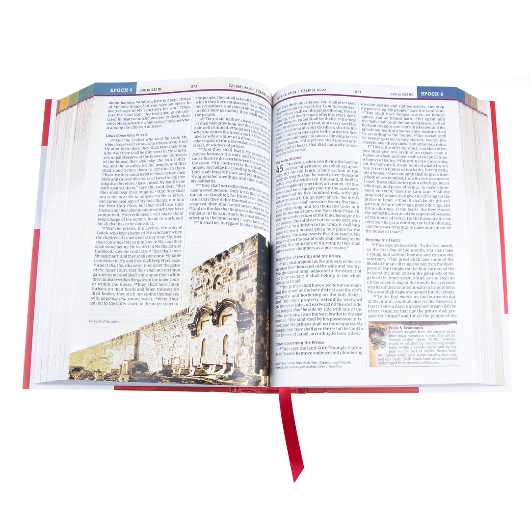NKJV Chronological Study Bible (Comfort Print)(Hardcover)