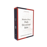 NKJV Matthew Henry Daily Dev Bible Red Letter (Comfort Print)(Paperback)
