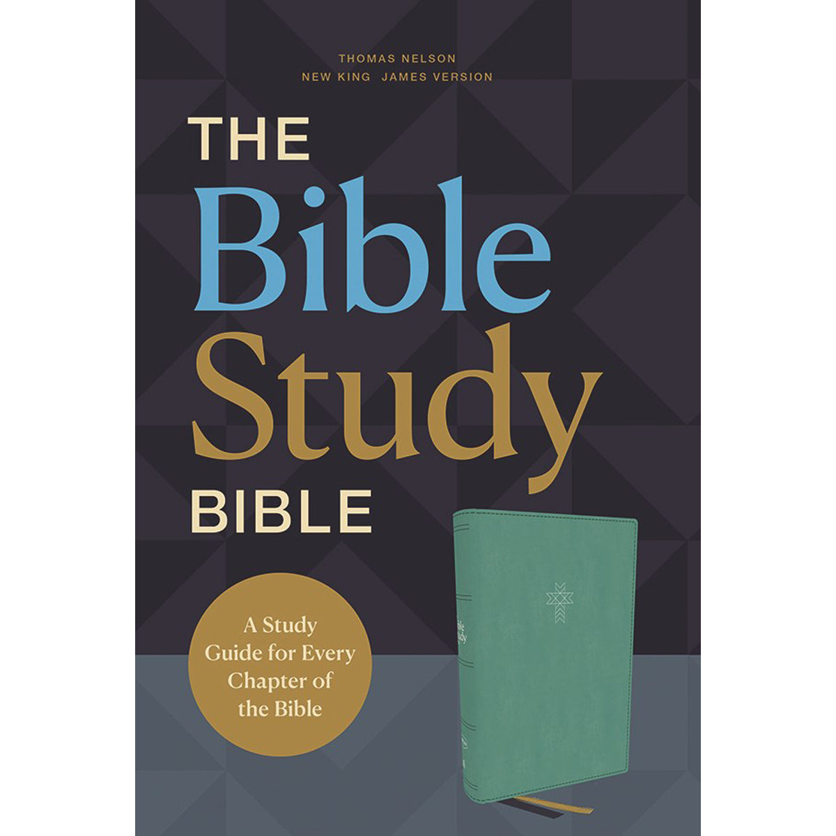 NKJV The Bible Study Bible Turquoise Comfort Print (Imitation Leather)