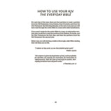 KJV Everyday Bible Red Letter Comfort Print (Paperback)