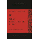 NKJV Personal Size Reference Bib Index Blk (Comfort Print)(Sovereign Collection)(Imitation Leather)