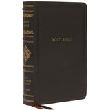 NKJV Personal Size Reference Bib Index Blk (Comfort Print)(Sovereign Collection)(Imitation Leather)