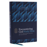 NKJV Hardcover Encountering God Study Bible Comfort Print