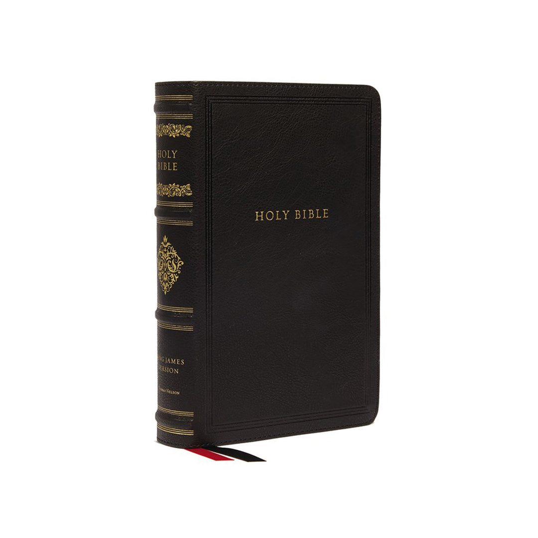 KJV Wide-Margin Ref Bible Black (Sovereign Col)(Imitation Leather)