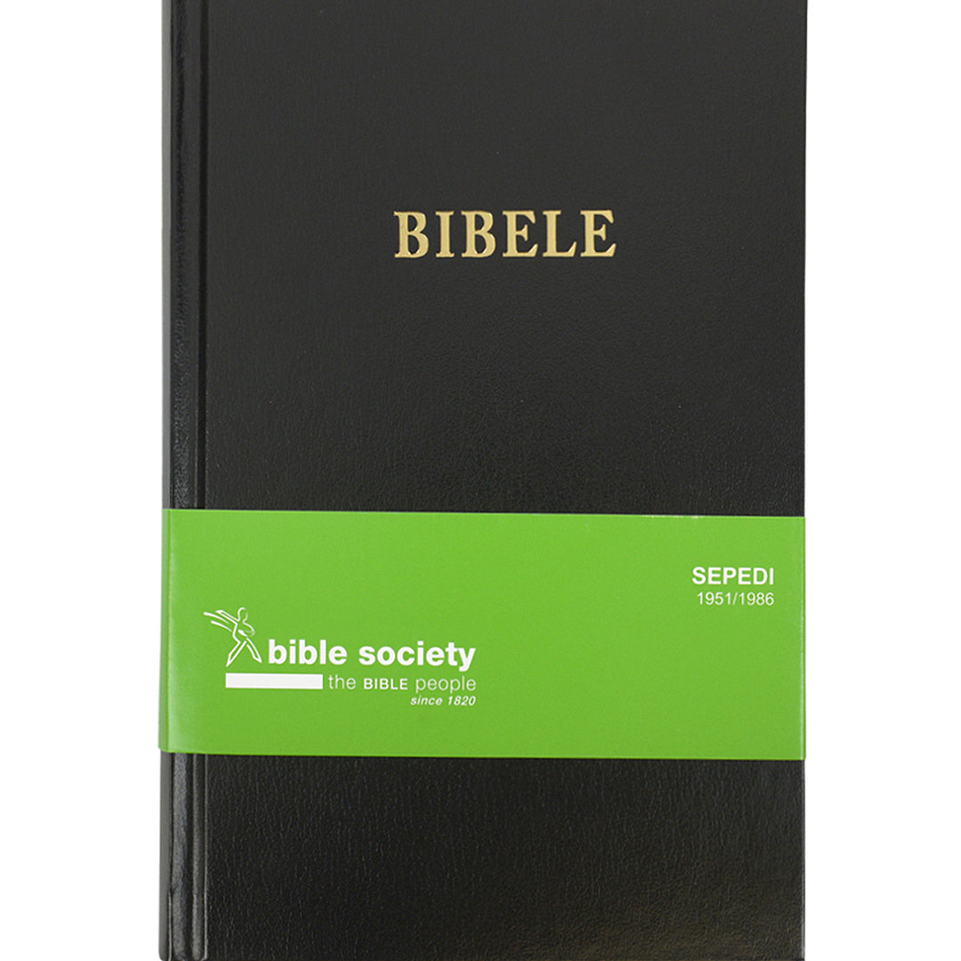Sepedi 1951 Bible Black Hardcover Red Edge New Edition