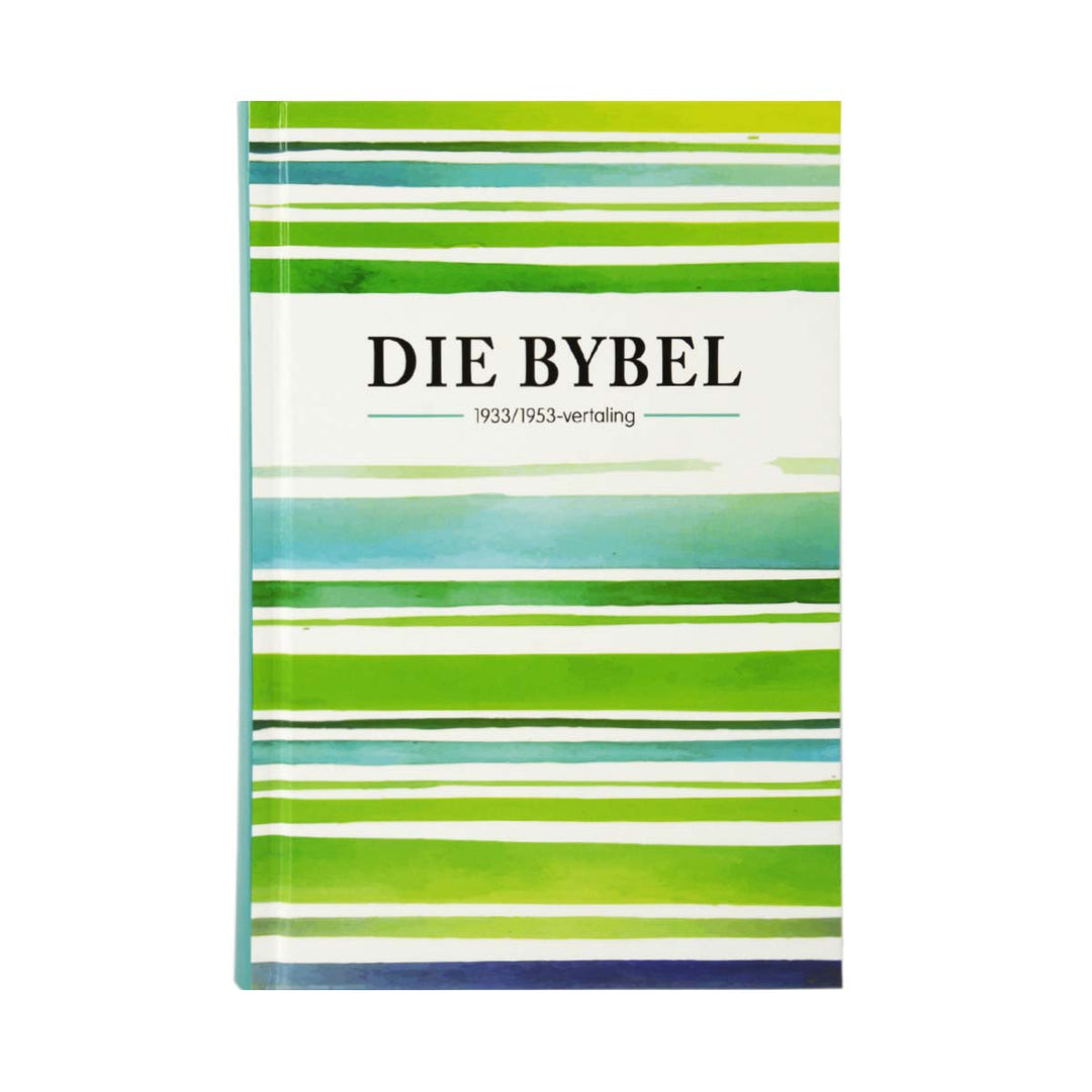 Afrikaans 1933/1953 Vertaling Blou & Groen Hardeband Bybel