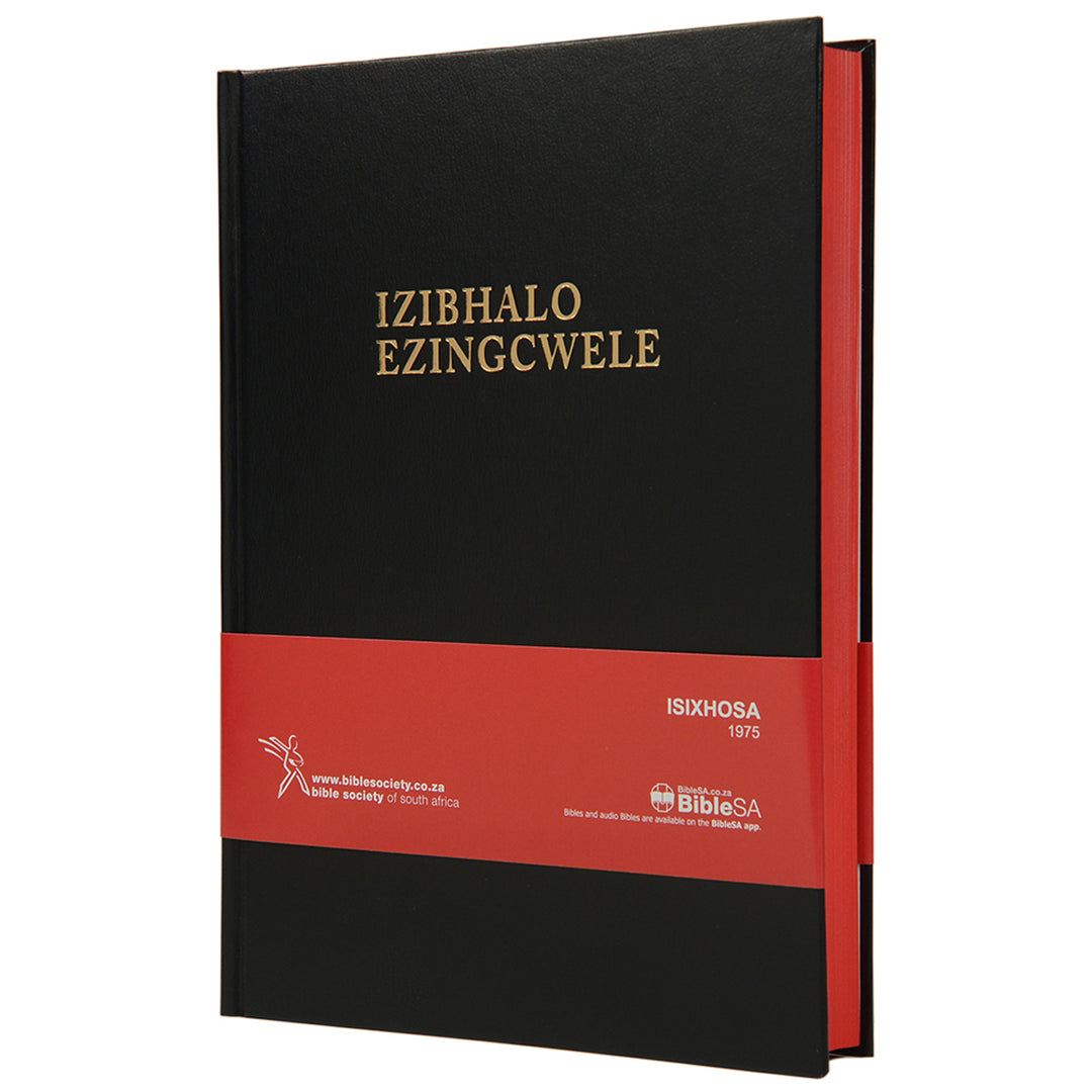 Xhosa 1975 Black Hardcover Bible Red-Edged Large Print