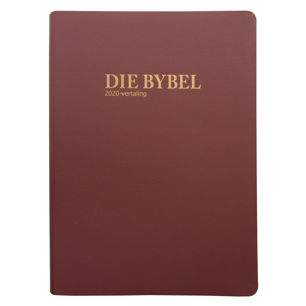 Afrikaans 2020 Vertaling Bruin Viniel Bybel Hoofletter Goud-Op-Snee Grootdruk met Duimgrepe