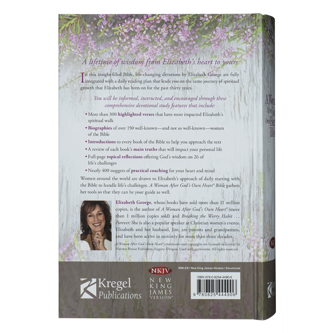 NKJV Woman After God's Own Heart Devotional Bible (Hardcover)