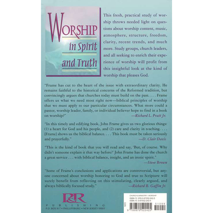 Worship In Spirit And Truth (Paperback)