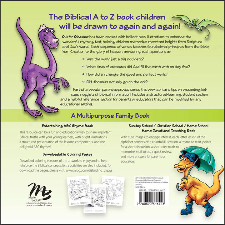 D Is For Dinosaur: Noah's Ark And The Genesis Flood (Hardcover)