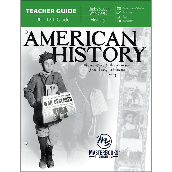American History Teacher Guide: Observations And Assessments (Paperback)