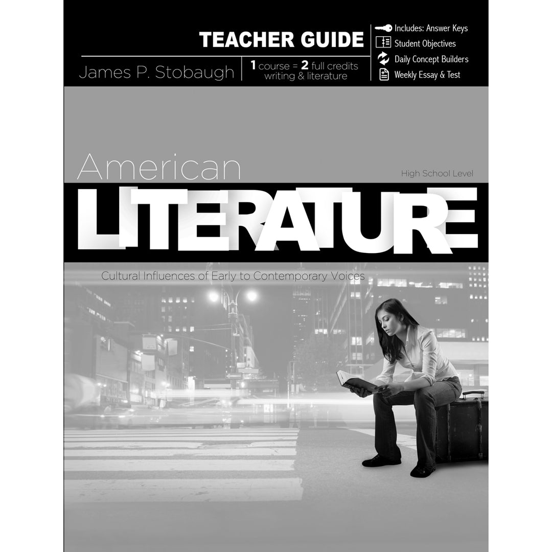 American Literature Teacher Guide (Paperback)