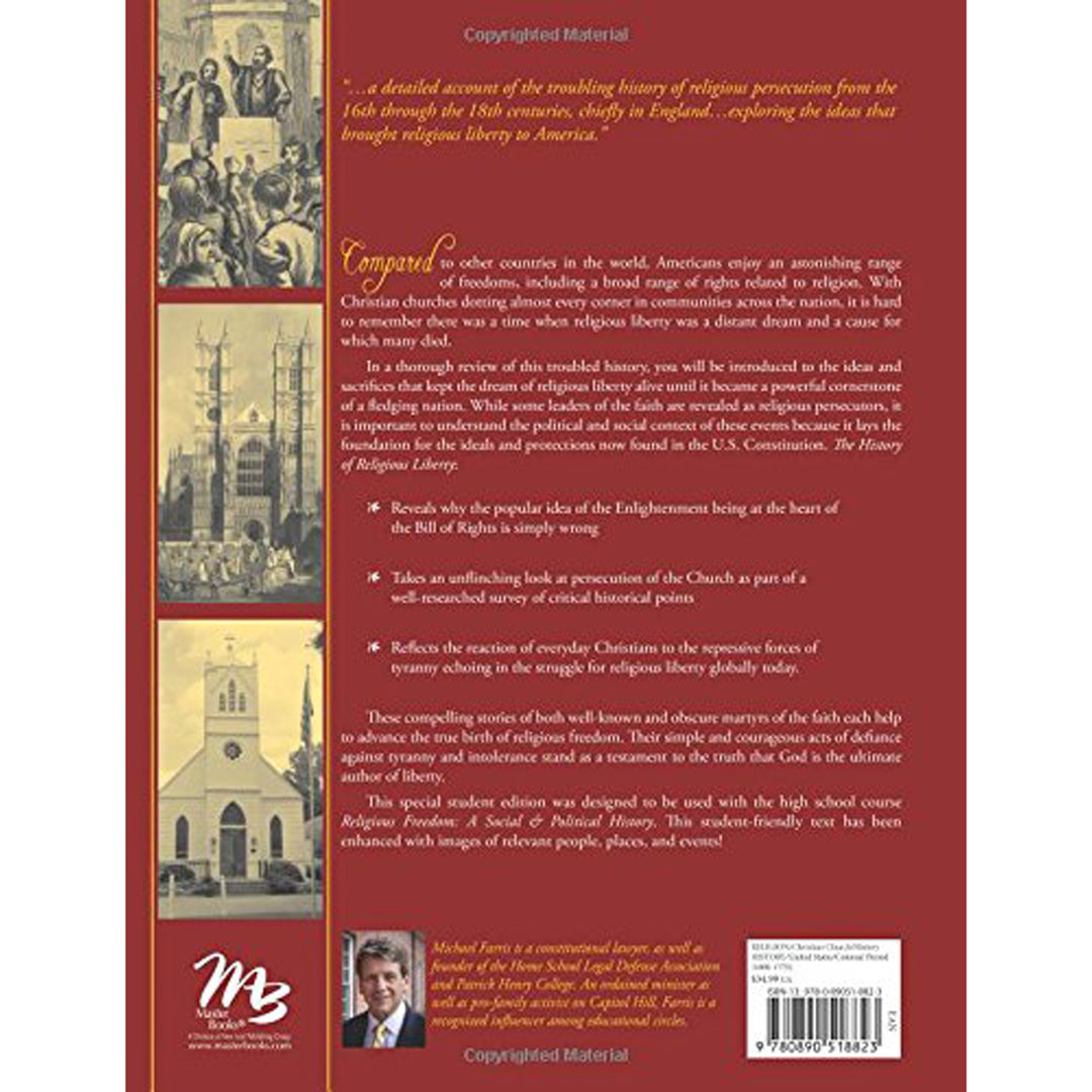 The History Of Religious Liberty: Student Edition (Paperback)