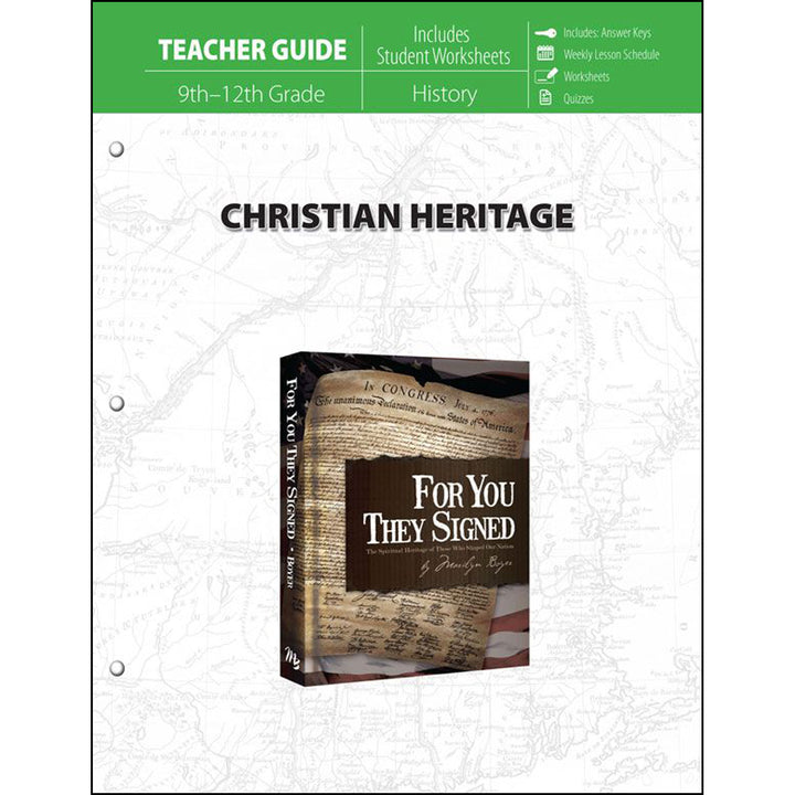 Christian Heritage: Teacher Guide (Paperback)