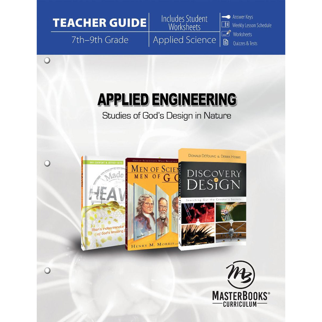 Applied Engineering: Studies Of God's Design In Nature Teacher Guide (Paperback)