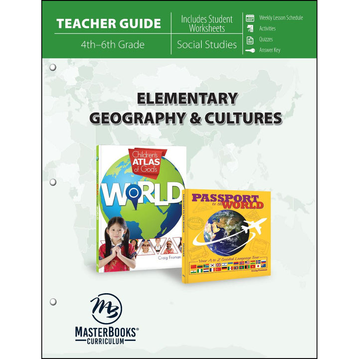Elementary Geography And Cultures Teacher Guide (Paperback)