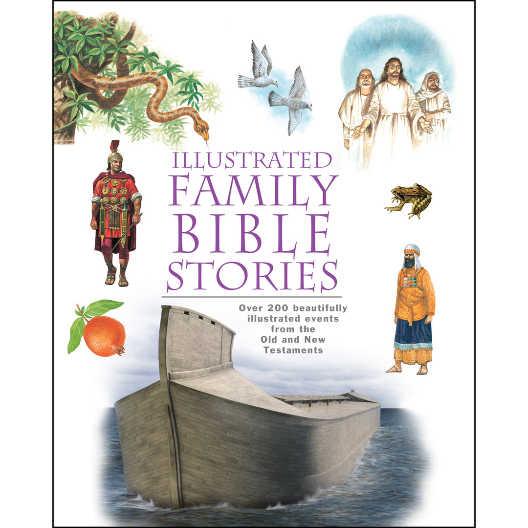Gr 3-6 Illustrated Family Bible Stories (Hardcover)