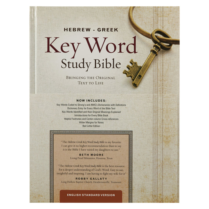 ESV Hebrew / Greek Key Word Study Bible (Hardcover)