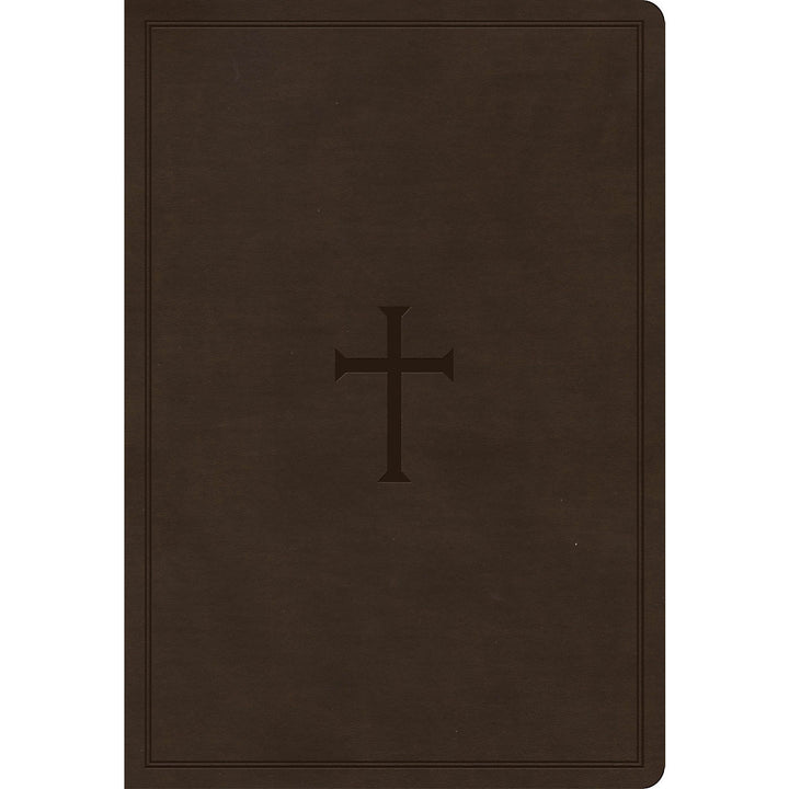 CSB Reference Super Giant Print Bible Value Edition Brown (Imitation Leather)