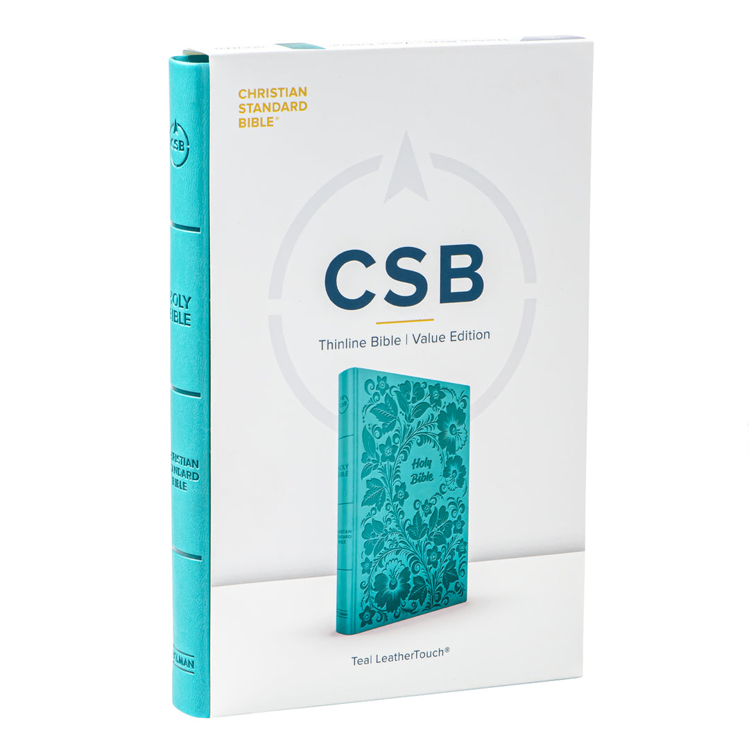 CSB Thinline Bible Value Edition Teal (Imitation Leather)