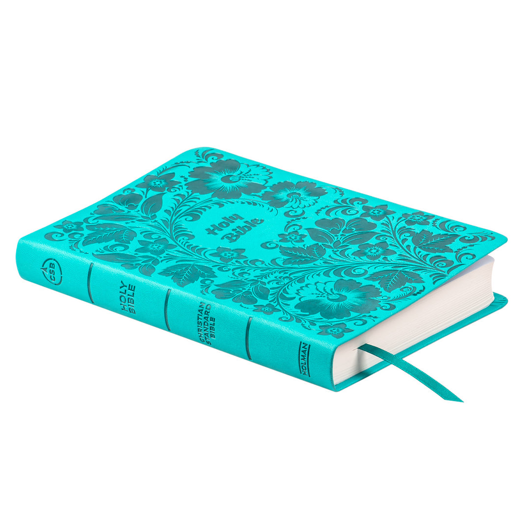 CSB Thinline Bible Value Edition Teal (Imitation Leather)