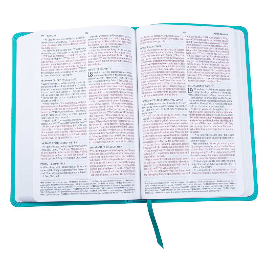 CSB Thinline Bible Value Edition Teal (Imitation Leather)