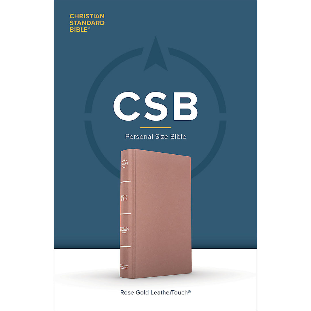 CSB Personal Size Bible Rose Gold (Imitation Leather)