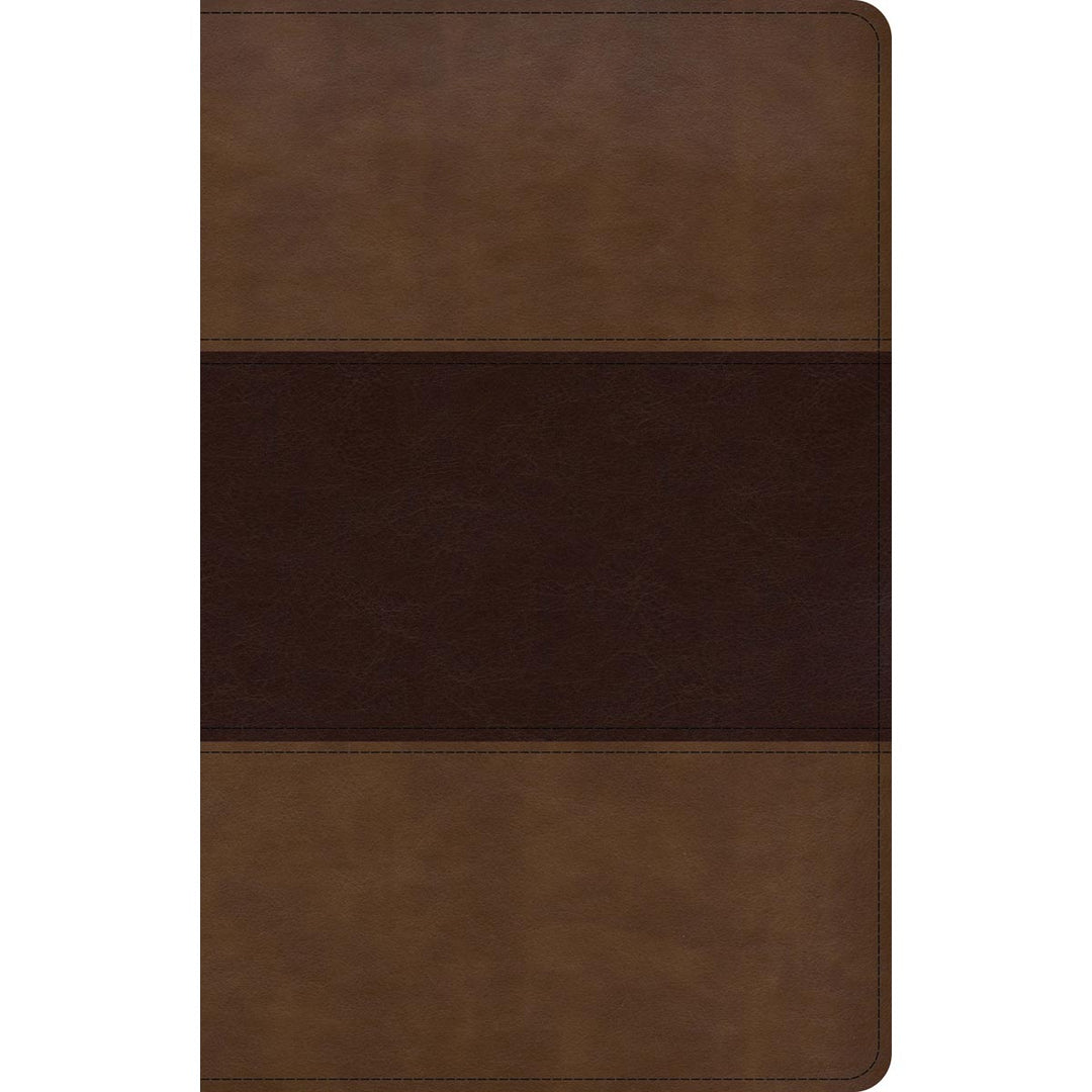 KJV Thinline Reference Bible Saddle Brown (Imitation Leather)