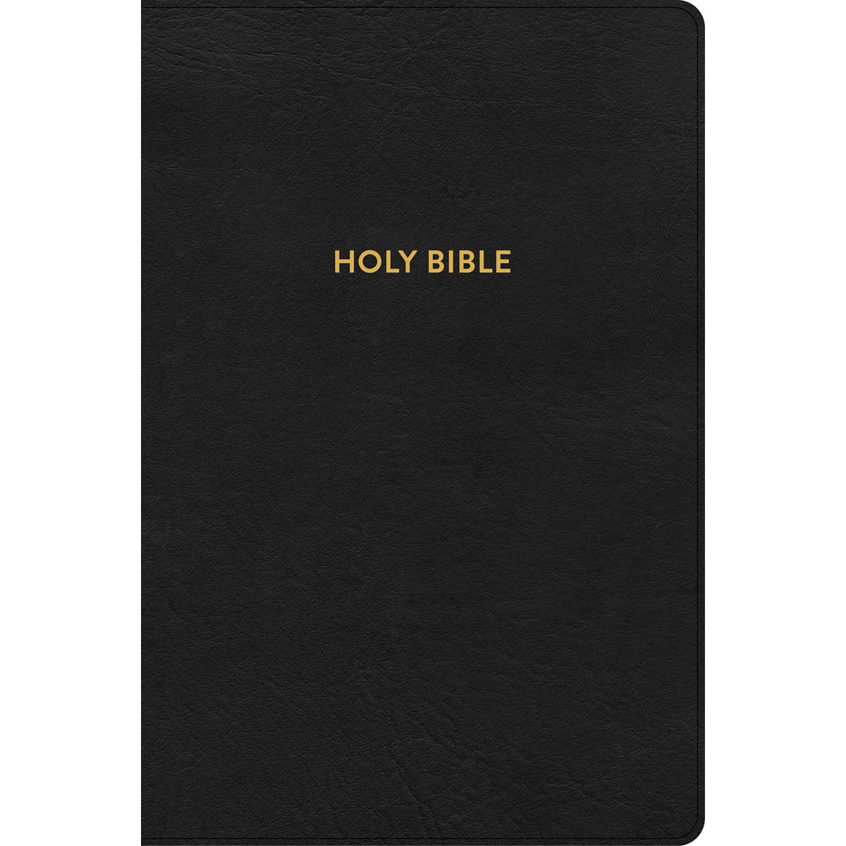 KJV Rainbow Study Bible Indexed Black (Imitation Leather)