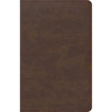 KJV Single-Column Compact Bible Brown (Imitation Leather)