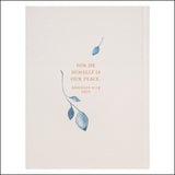 Jesus Calling Large Text Cloth Botanical Cover: Enjoying Peace In His (Hardcover)