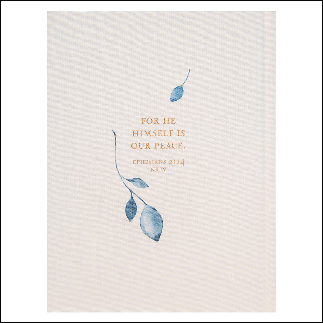 Jesus Calling Large Text Cloth Botanical Cover: Enjoying Peace In His (Hardcover)