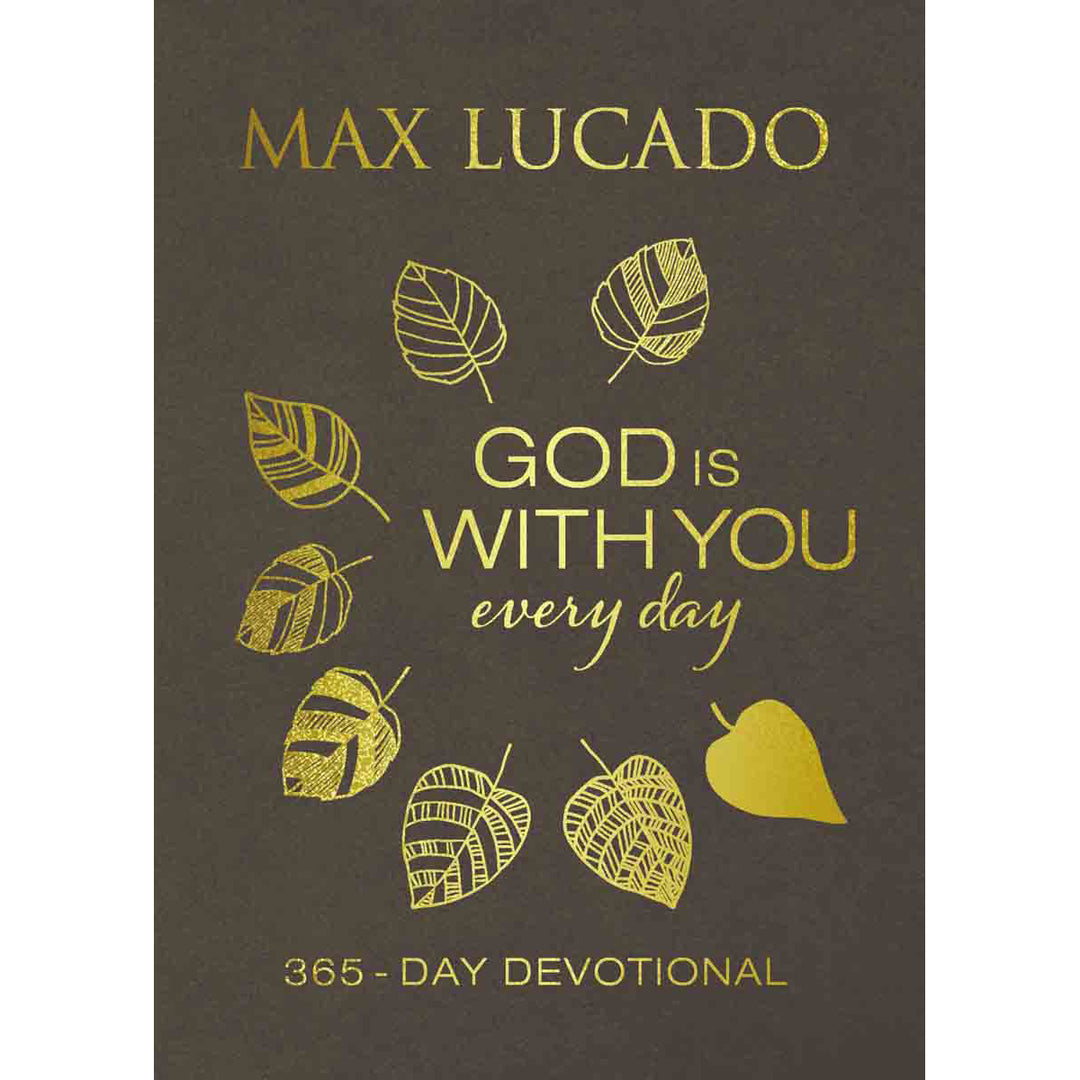 God Is With You Every Day Large Text (Imitation Leather)