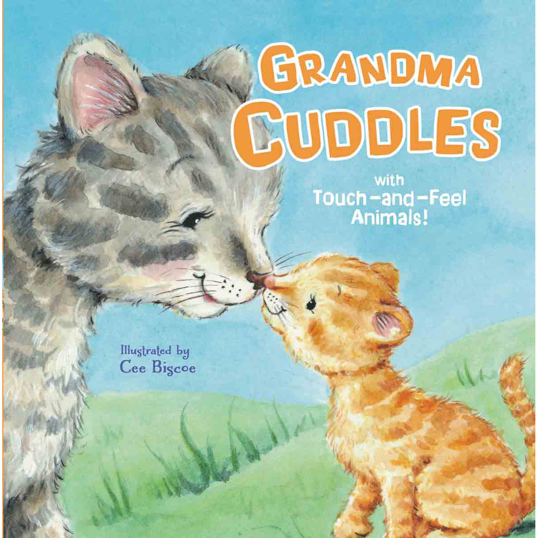 Grandma Cuddles With Touch And Feel Animals (Board Book)