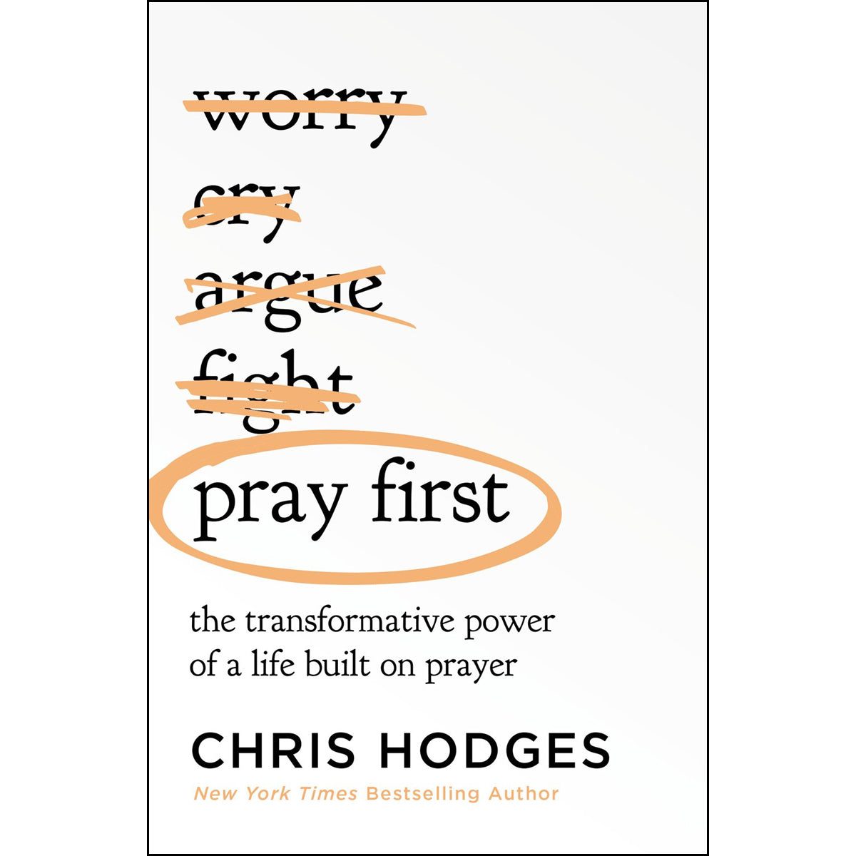 Pray First: The Transformative Power Of A Life Built On Prayer (PB)