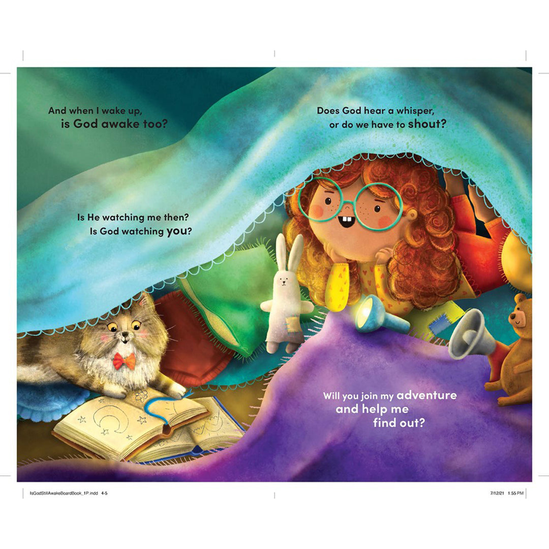 Is God Still Awake?: A Small Girl With A Big Question About God (Board Book)