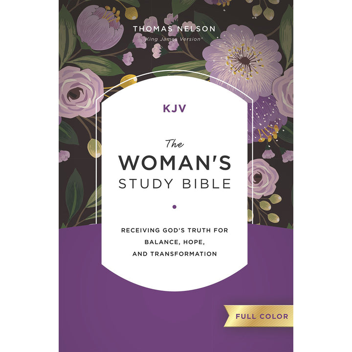 KJV Woman's Study Bible Red Letter Comfort Print (Hardcover)