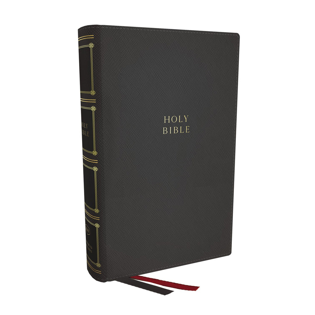 KJV Compact Center-Column Reference Bible Index Grey Comfort Print (Imitation Leather)