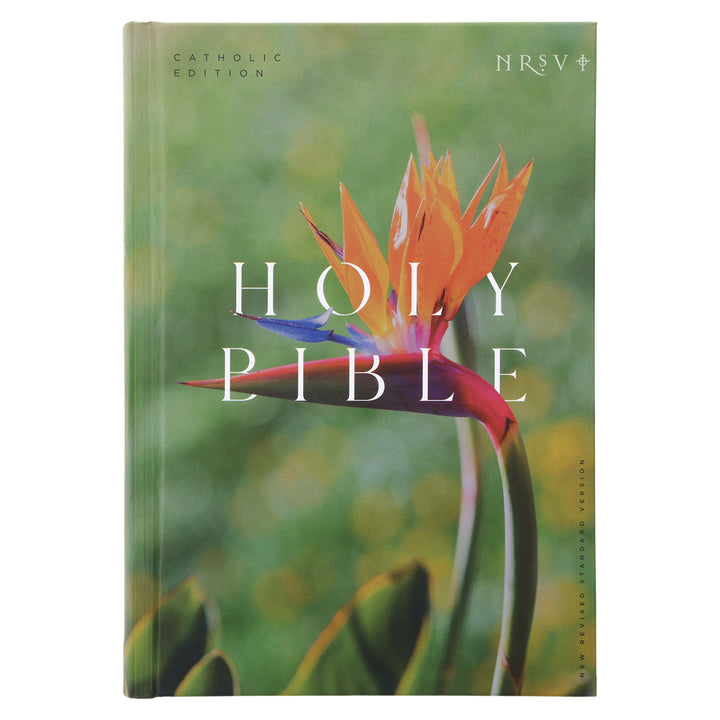 NRSV Bird of Paradise Hardcover Catholic Edition Holy Bible Global Cover Series