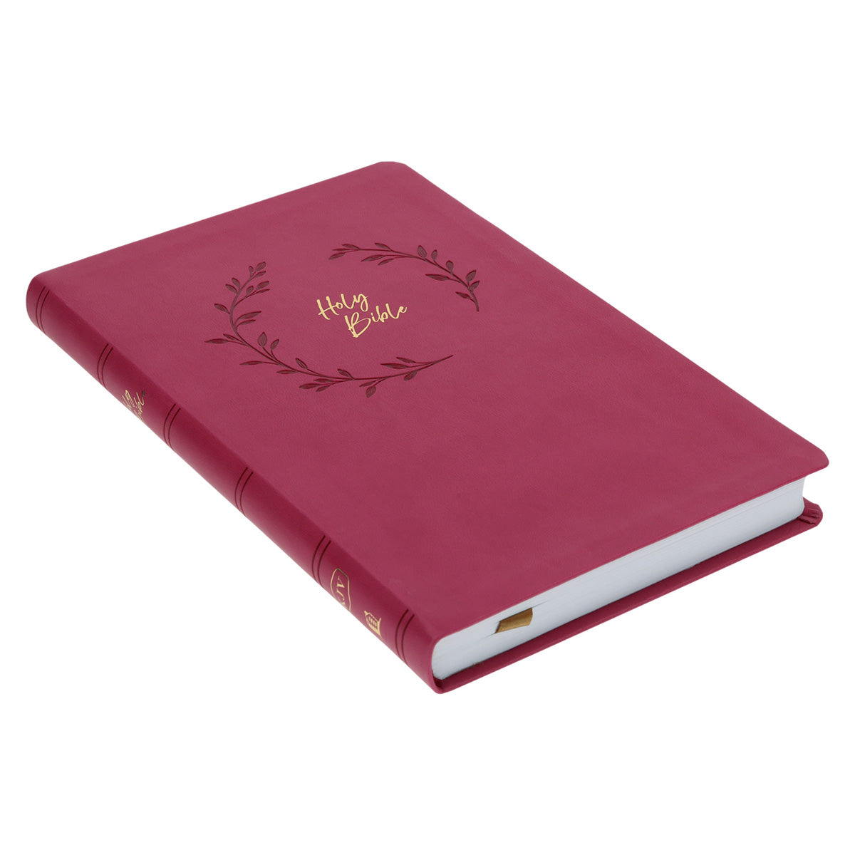 KJV Pink Imitation Leather Value Ultra Thinline Bible Comfort Print