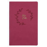 KJV Pink Imitation Leather Value Ultra Thinline Bible Comfort Print