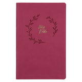 KJV Pink Imitation Leather Value Ultra Thinline Bible Comfort Print
