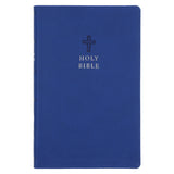 KJV Blue Imitation Leather Value Ultra Thinline Bible Comfort Print