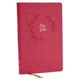 NKJV Pink Imitation Leather Value Ultra Thinline Bible Comfort Print